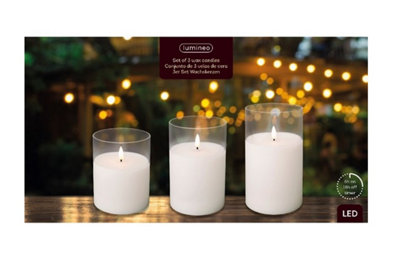 Flameless candle deals sconces with timer