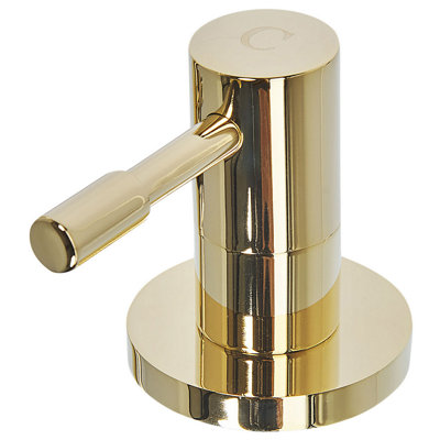 3 Hole Bathroom Basin Tap Gold KALAMBO - 5