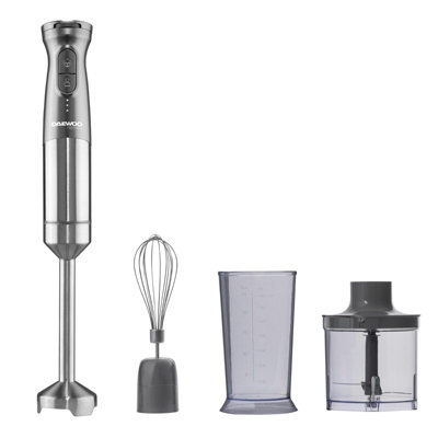 3-in-1 200W Cordless Pro Hand Blender Set USB Recharge with Whisk ...