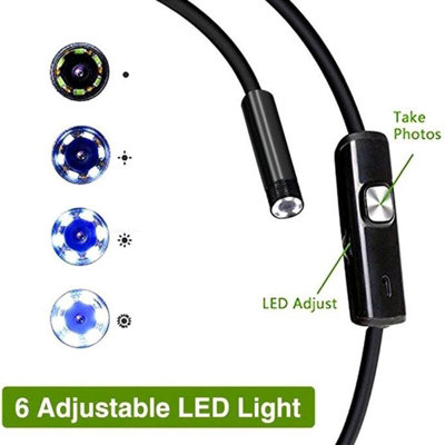 3 in 1 7mm Endoscope Inspection Camera for Android Type C USB Interface ...