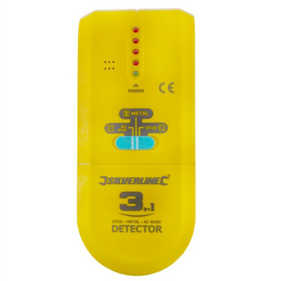 3 in 1 Detector Detects Studs Joists Live Wires Metal Objects Cables ...