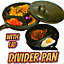 3 in 1 Divider Frying Pan Set with Lid