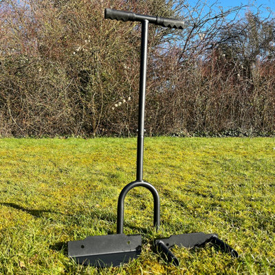 3 in 1 Garden Lawn Aerator Hollow Tine Aerator Edger