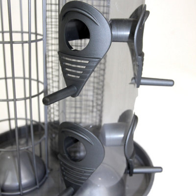 3 in 1 Hanging Wild Bird Feeder Seed Nut Fat Ball - 6