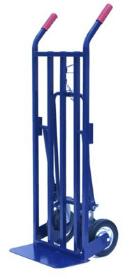 3 in 1 Heavy Duty Folding Solid Wheel Sack Truck