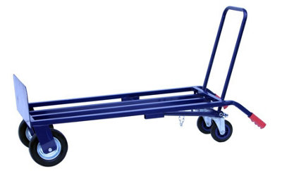 3 in 1 Heavy Duty Folding Solid Wheel Sack Truck - 8