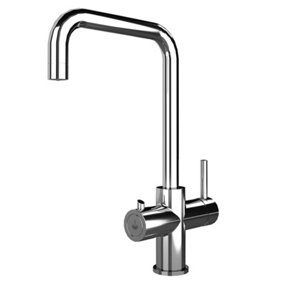 3-In-1 Hot Water Kitchen Tap With Tank & Filter, Chrome Finish - SIA HWT3CH