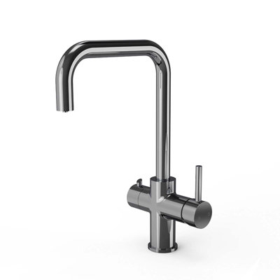 3-In-1 Hot Water Kitchen Tap With Tank & Filter, Chrome Finish - SIA HWT3CH