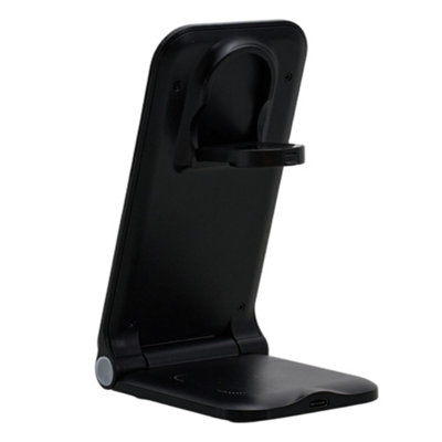 3-in-1 Lightweight and Portable Wireless Charging Stand with USB Cable ...