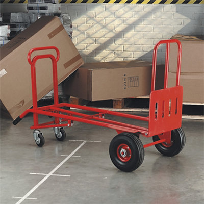 3-in-1 Pneumatic Wheel Sack Truck