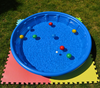 3 in 1 Sand Pit Childrens Sand Water Pit Paddling Pool for Dogs Kids Indoor