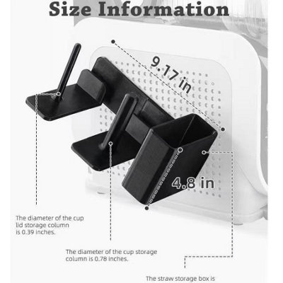 Spout Holder For Ninja Slushi FS301 & FS300 - Hands-Free Frozen Drink Machine Accessory