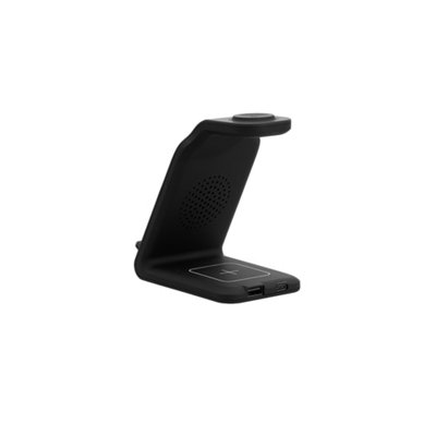 3-in-1 Tabletop Fast Wireless Charging Station Charger, Non-Foldable ...