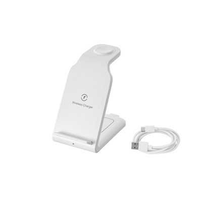 3-in-1 Tabletop Fast Wireless Charging Station Charger, Non-Foldable ...