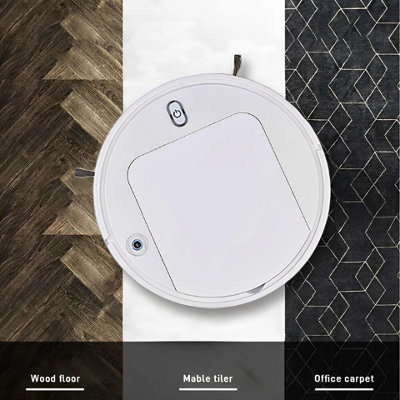 3-in-1 USB Smart Robot Vacuum Cleaner & Quiet Floor Sweeper, Not ...