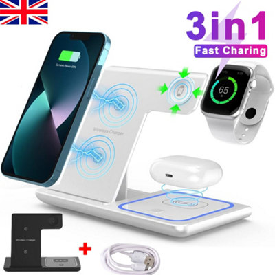 3 in 1 Wireless Charging Dock for iPhone Apple Watch And Airpod Wireless Charger