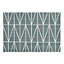3 Indoor Mats Machine Washable Doormats Sage Green Modern Geometric 45cm x 65cm