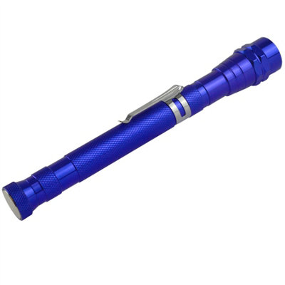 Flexible Torch 3 LED Light Telescoping Magnetic Pick Up Tool Lamp Flashlight New Y103