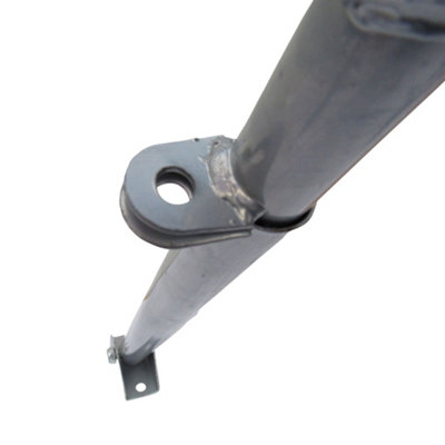 3 Leg Folding Parking Barrier (Bollard Reserve Space Bolt Down) - 5