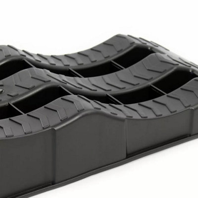 3 Levels Low Profile Car Ramps, Small Portable Car Lift Ramp