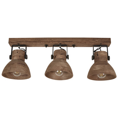 3 Light Spotlight PENNAI Adjustable Brown