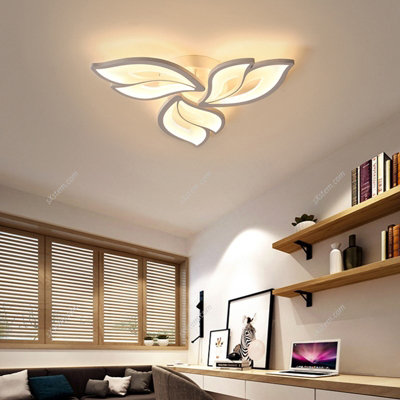 Photo inspiration: Renovating An Apartment With Energy Efficient Ceiling Lighting Reference: 3 Lights Petal Shaped Led Energy Efficient Semi Flush Ceiling