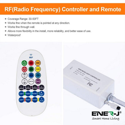 3 Meter Smart WIFI RGB LED Neon Flex Kit with Remote, Plug & Play,  APP Control & Google Assistant Compatible