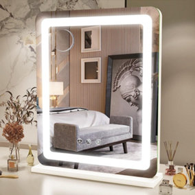3 Modes Vanity Mirror with Dimmable, Touch Screen Control