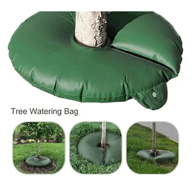 3 Pack 10 Gallon Tree Watering Bags Reusable PVC Slow Release Watering Ring