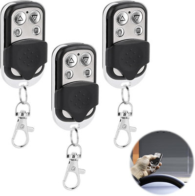 3-Pack 433.92 MHz Universal Door Remote, 4-Button,Multi-Frequency ...