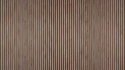 3 PACK Acoustic Wood Panel in Walnut 240cm x 60cm