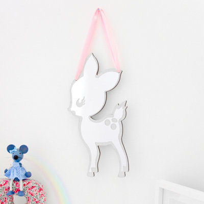 3-Pack Acrylic Mirror Shatterproof Wood Modern Wall Art Sticker Decal Home Decoration For Baby Room Children Kids Moon Balloon Ba