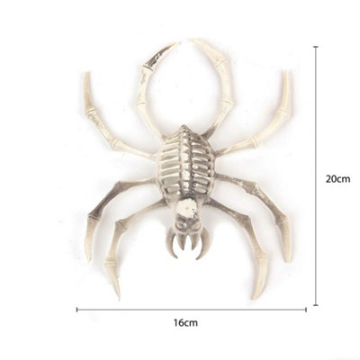 3 Pack Halloween Skeleton Animals, Bird Dog Spider