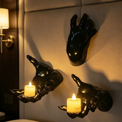 3 Pack Life-Sized Creepy Reaching Hands,Wall Mounted Scary Halloween ...