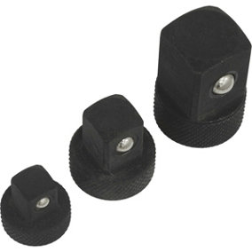3 PACK - Low Profile IMPACT Socket Adapter Converter Set - Imperial Square Drive