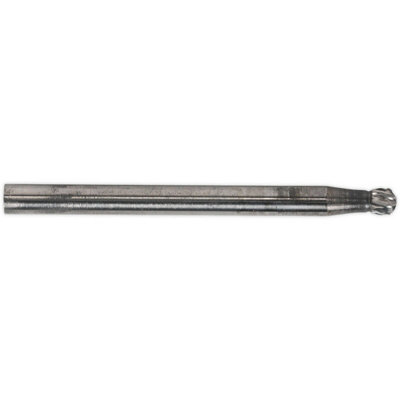 3 Pack of 3mm Micro Carbide Burr Ball Bits for Rotary Engraving and Pipe Flash Removal