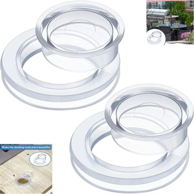 3 in patio umbrella table ring Kingsley Bate Hole Reducer it restores a smooth surface and prevents items from falling through 2" Patio Table Umbrella Hole