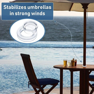 3 in patio umbrella table ring Kingsley Bate Hole Reducer it restores a smooth surface and prevents items from falling through 2