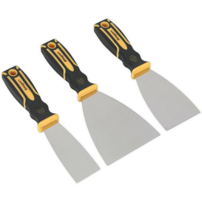 3 Packs Paint Wallpaper Scraper Tool Set, Stainless Filling Knives