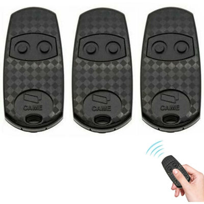 3 Pack Remote control for TOP432EV. Fixed code frequency 433.92 MHz.