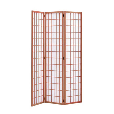 3 Panel Room Divider Indoor Privacy Screen Folding Room Partition H 180 cm x W 130 cm