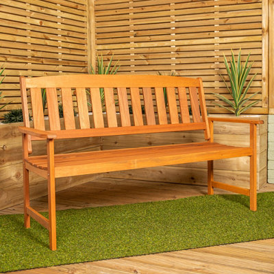 Garden bench best sale table b&q