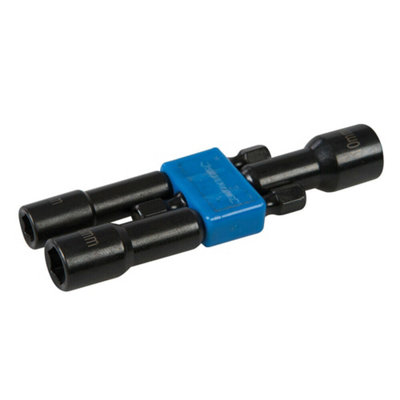 3 Piece 1/4" 5/16 & 3/8" Magnetic Nut Driver Set Hex Power Drill Socket