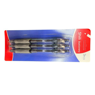 3-Piece Ballpoint Pen Set Single Pack