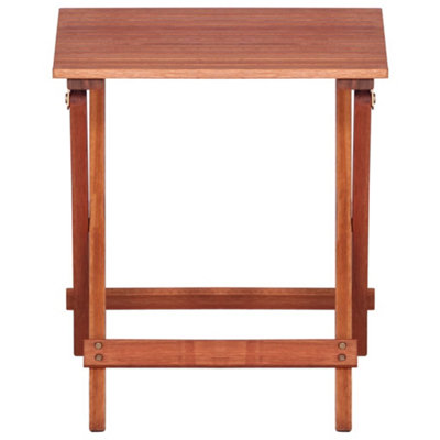 3 Piece Bistro Set for Children Solid Eucalyptus Wood - 4