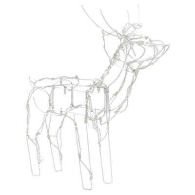 3 Piece Christmas Light Display Reindeers 229 LEDs - 7