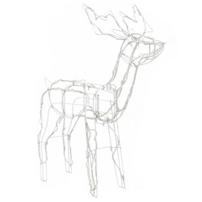 3 Piece Christmas Light Display Reindeers 229 LEDs - 8