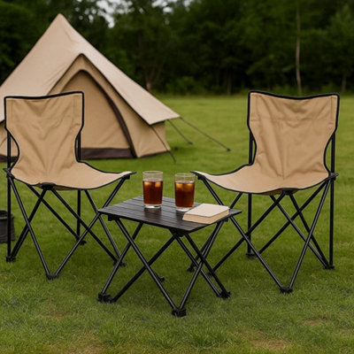 3 Piece Folding Lightweight Camping Set