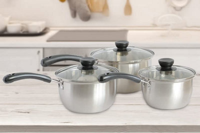 https://media.diy.com/is/image/KingfisherDigital/3-piece-sauce-pan-set-with-clear-glass-lids-and-extended-handles-14-16-18cm-stainless-steel~5060964810409_01c_MP?$MOB_PREV$&$width=618&$height=618