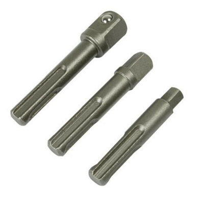 3 Piece SDS Plus Socket Drive Set 1/4
